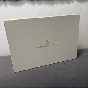 Brunello Cucinelli Empty Storage Box W/ribbon/gift Bag  14.5”x10.5”x2.5”